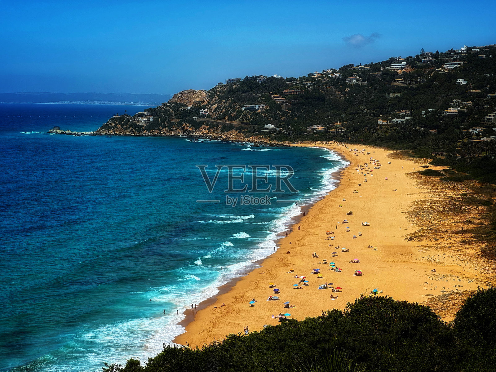 海洋与天空的美丽景色照片摄影图片