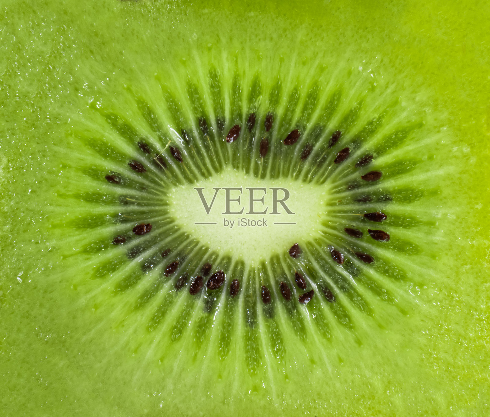 绿奇异果切片特写背景照片摄影图片