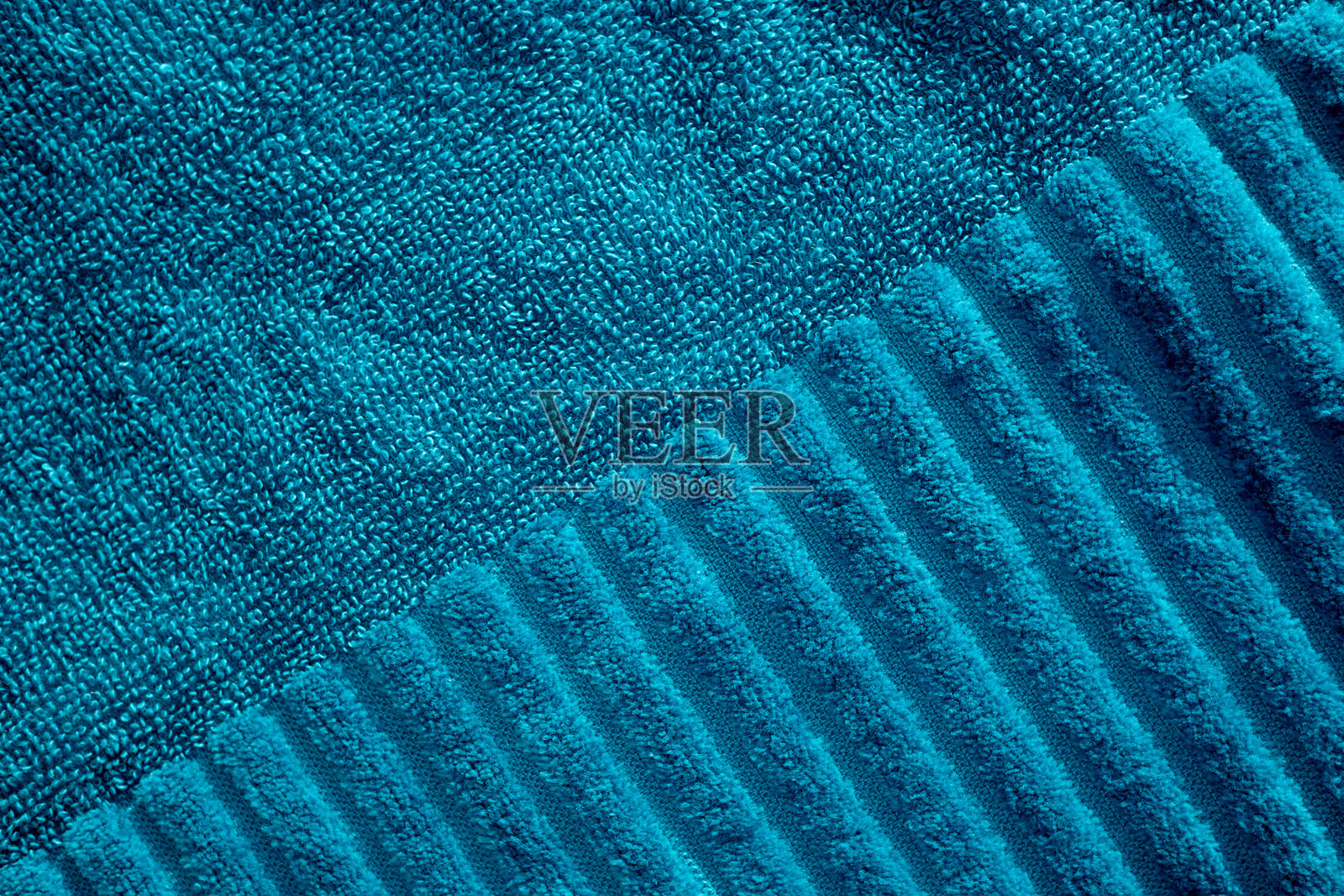 绿色毛巾特写照片摄影图片