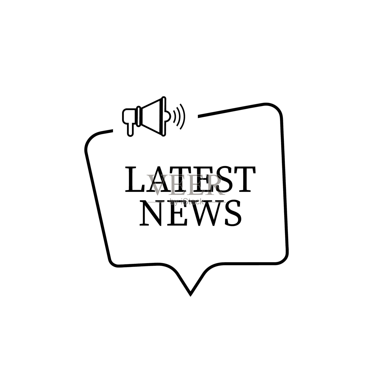 最新消息插画图片素材