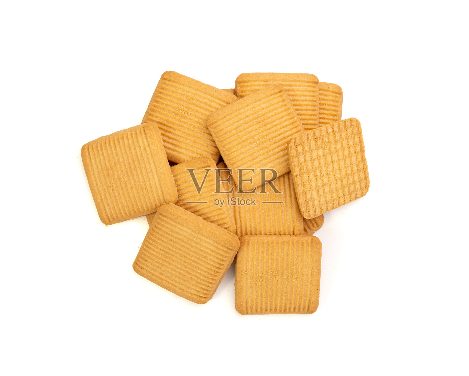 意大利方形饼干，诺维利尼饼干，长方形糕点饼干，小麦烘焙甜点，诺维利诺照片摄影图片