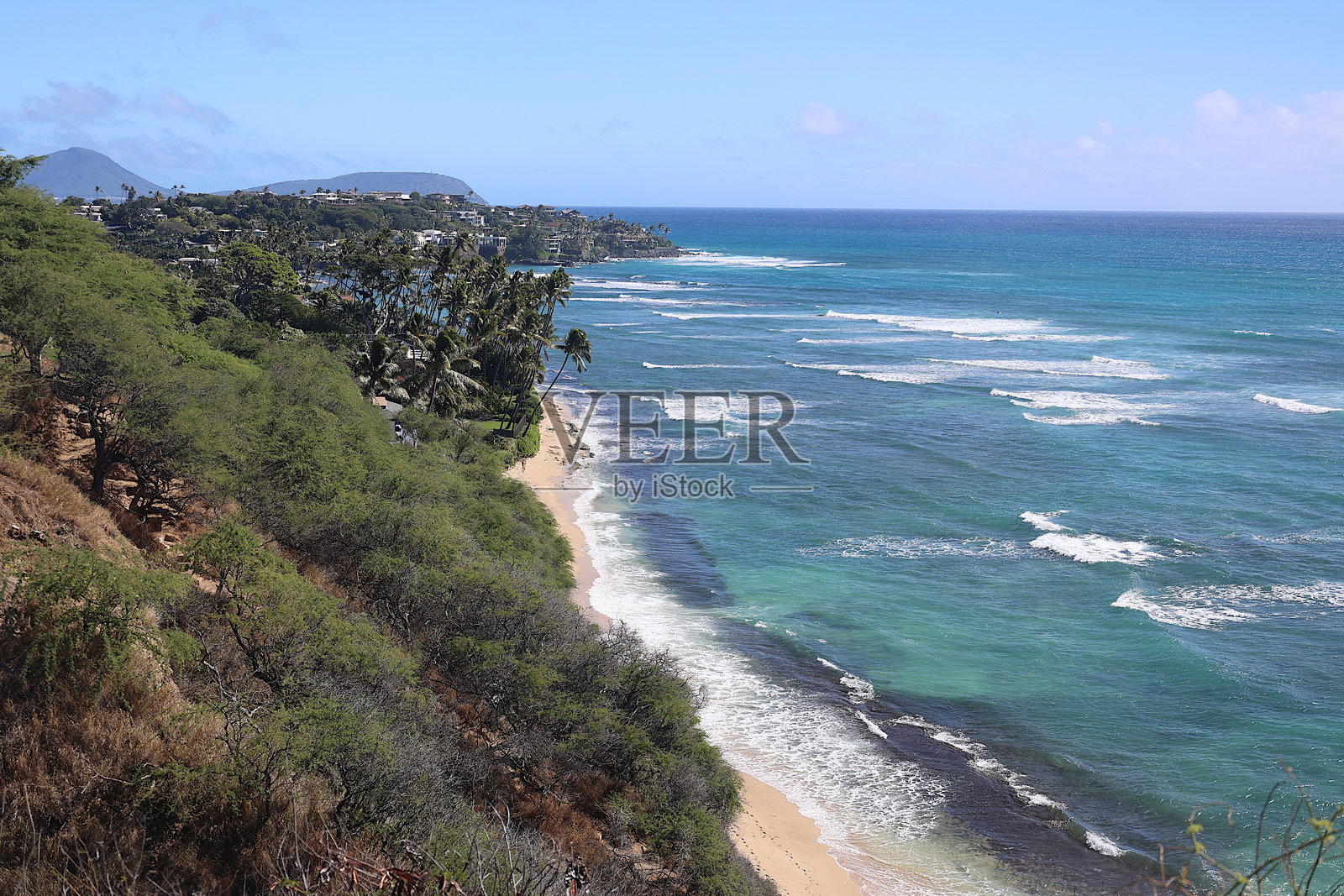 理想的瓦胡岛海岸线 - 夏威夷照片摄影图片