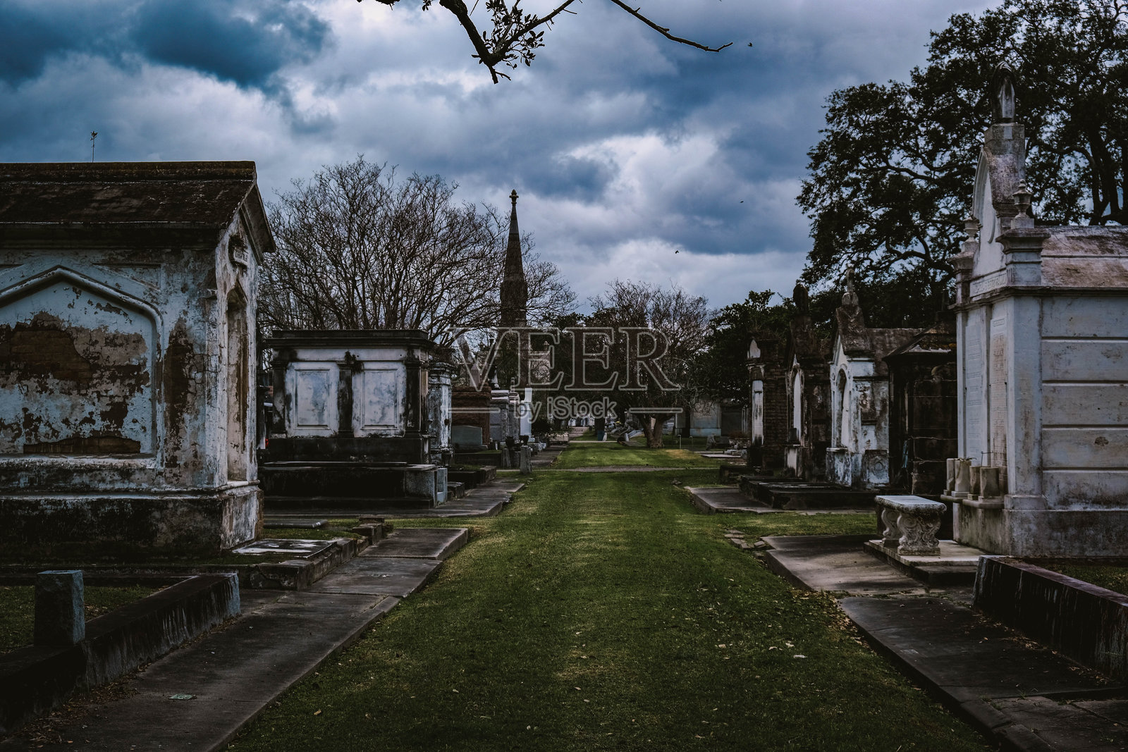 新奥尔良的梅塔里公墓照片摄影图片