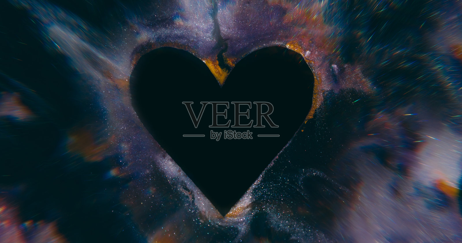 爱背景绘画艺术彩虹光晕纹理照片摄影图片