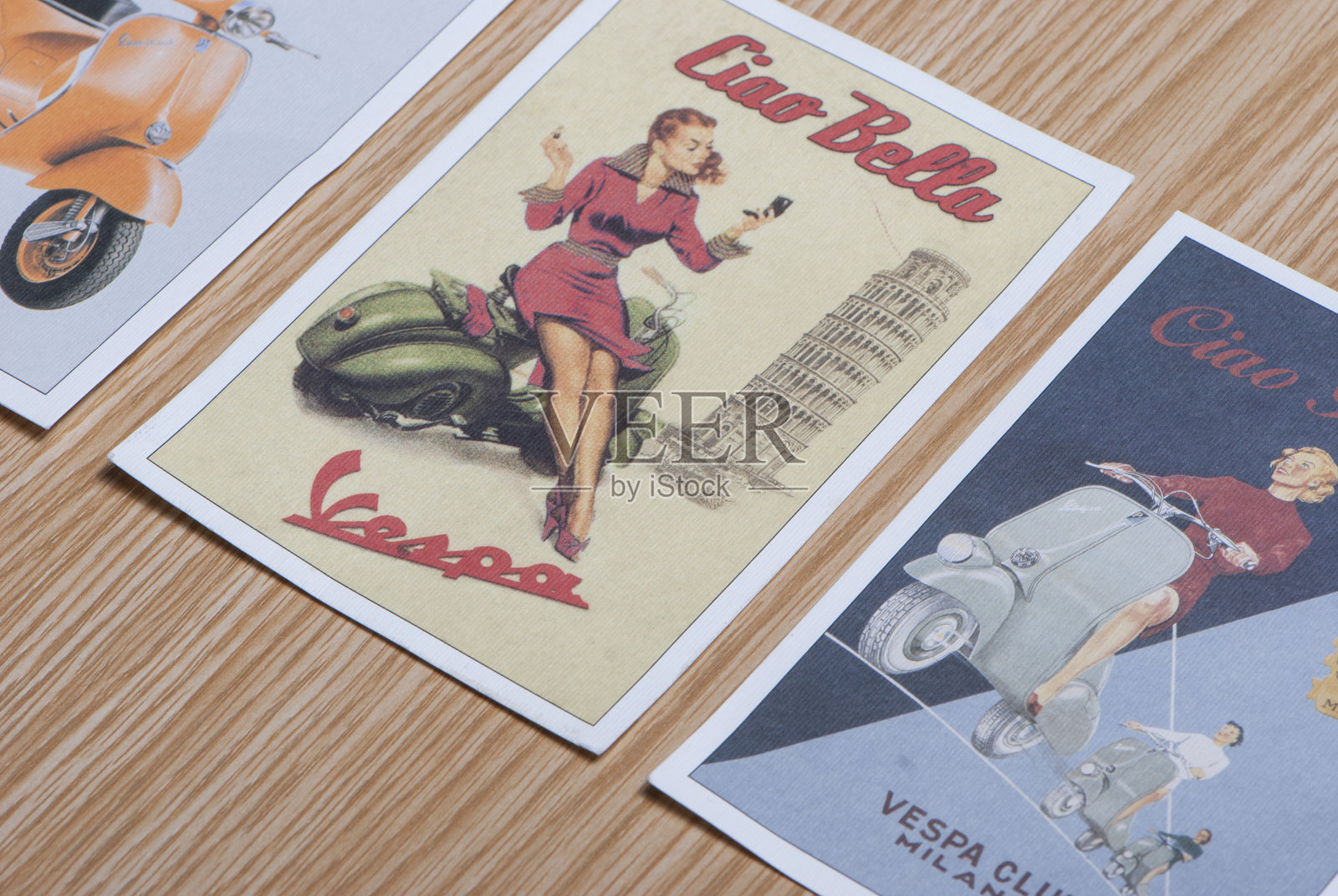 维斯帕明信片照片摄影图片