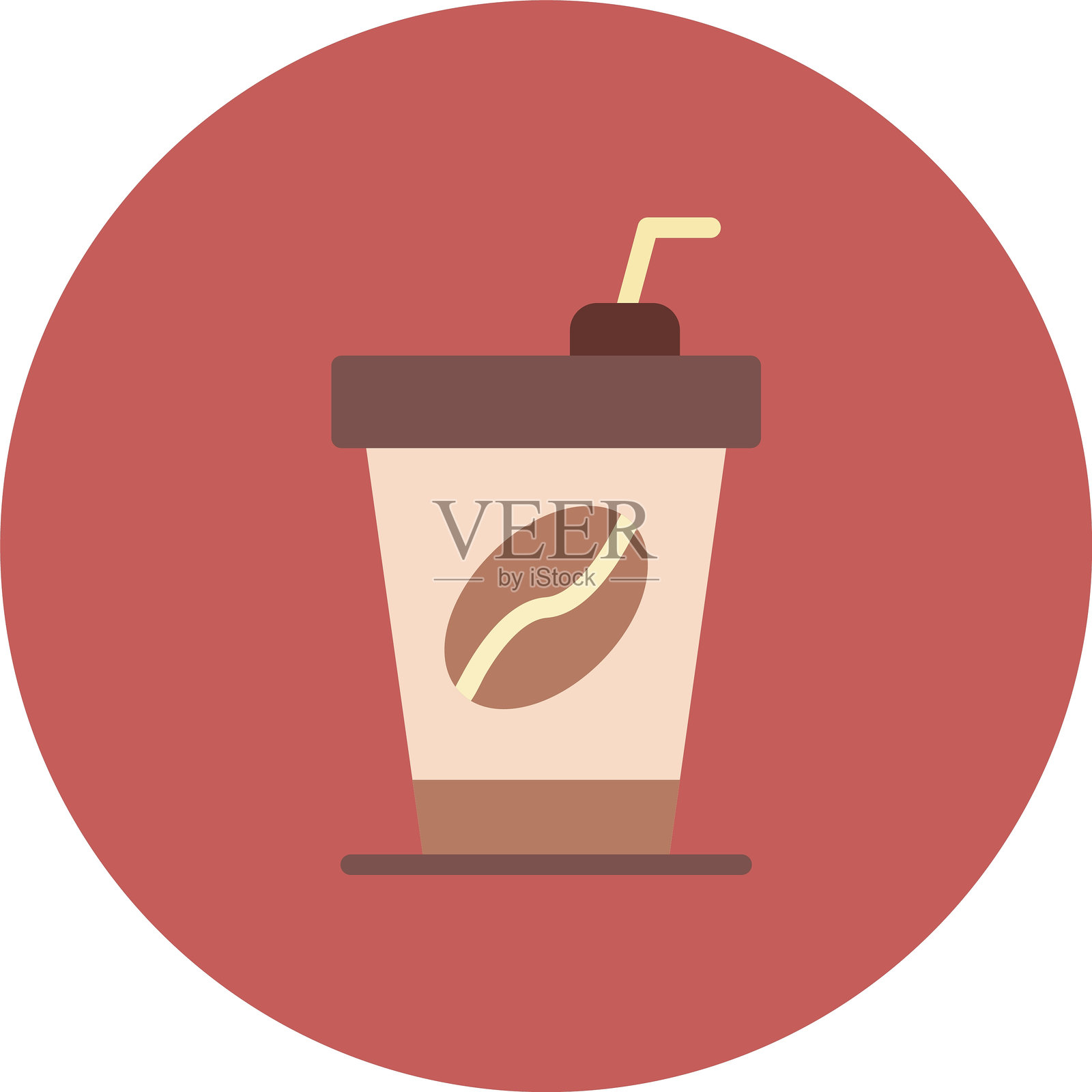 茶杯图标插画图片素材