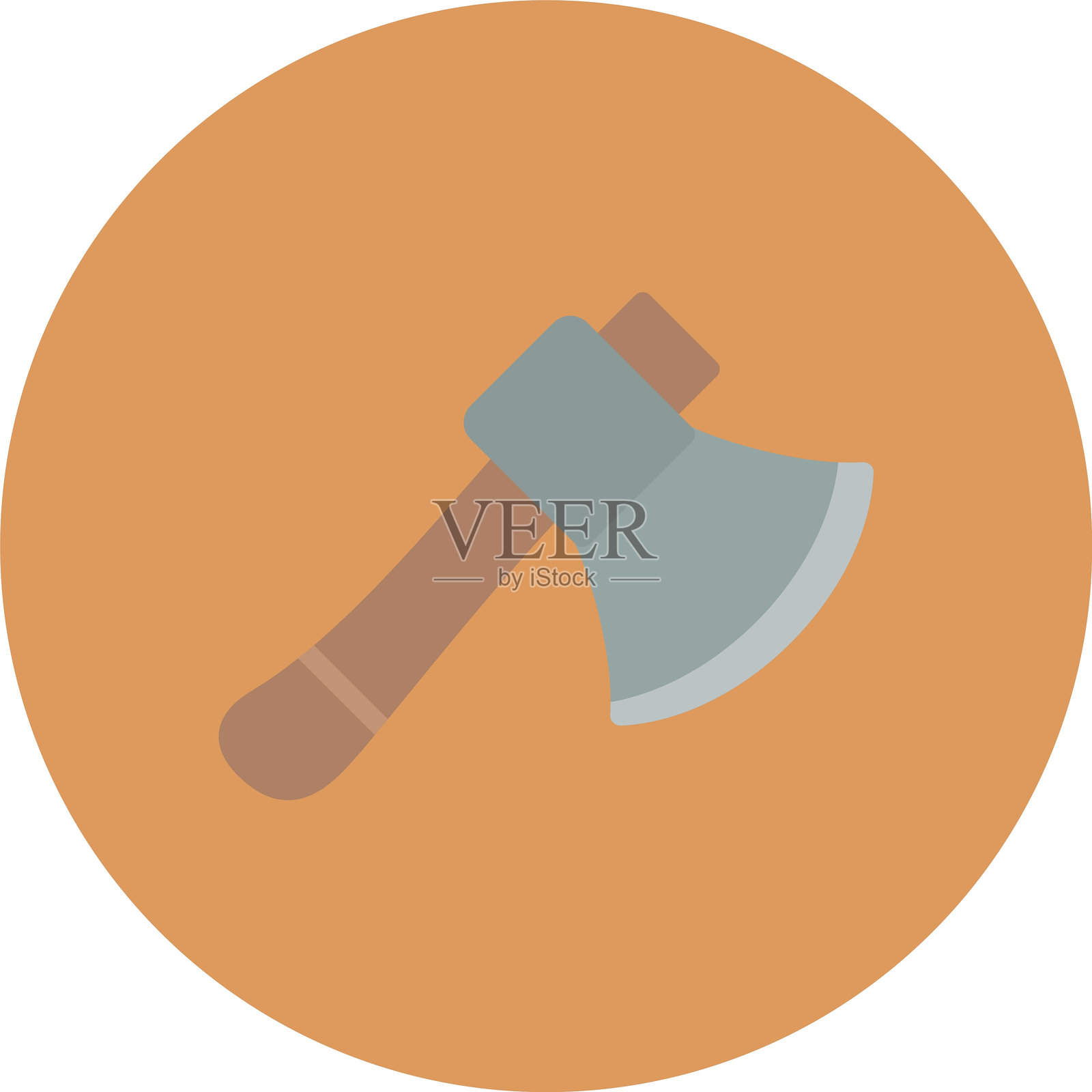 斧头图标插画图片素材