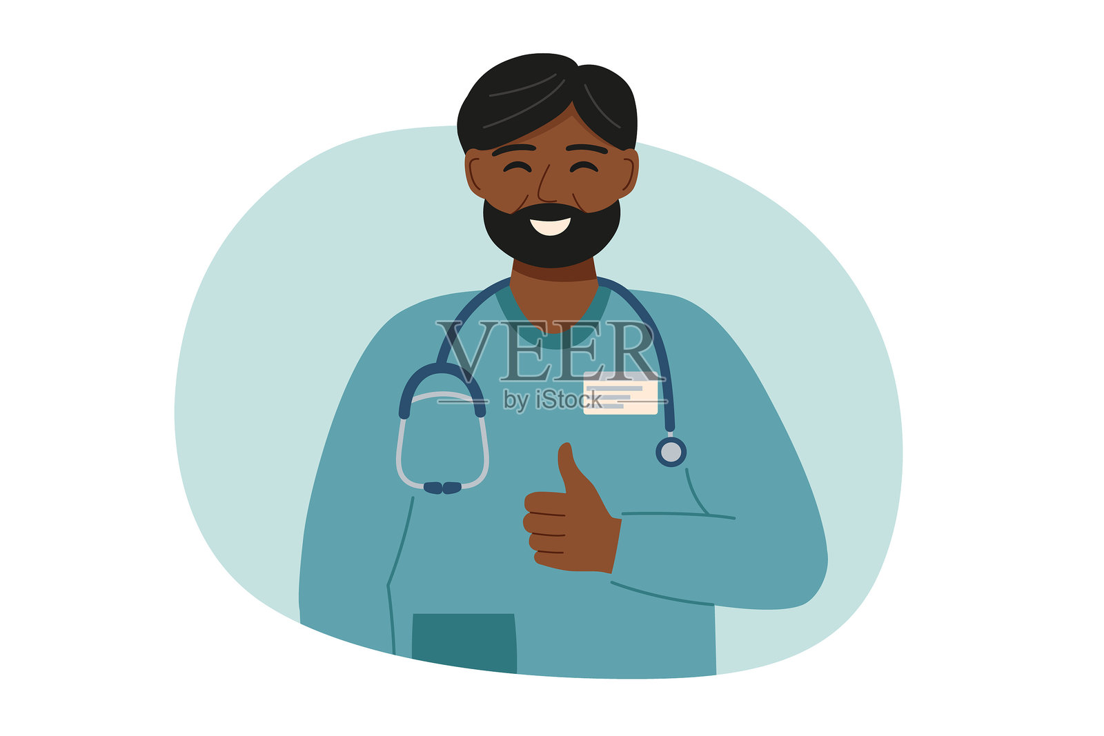 医生14插画图片素材