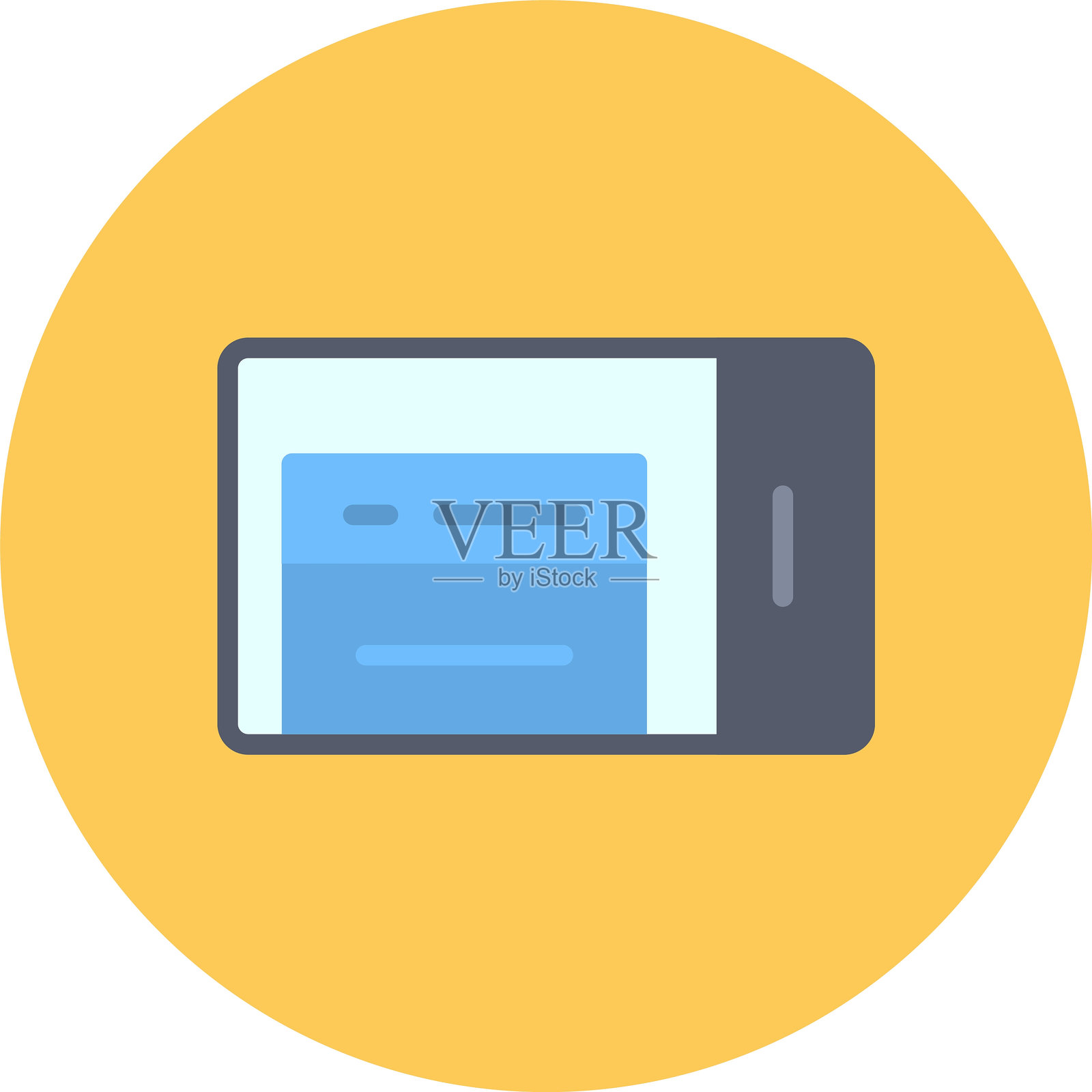 平板电脑图标插画图片素材