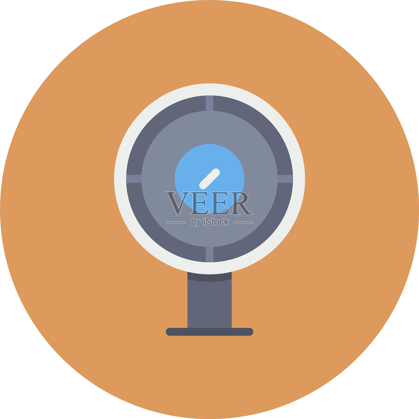 网络摄像头图标插画图片素材