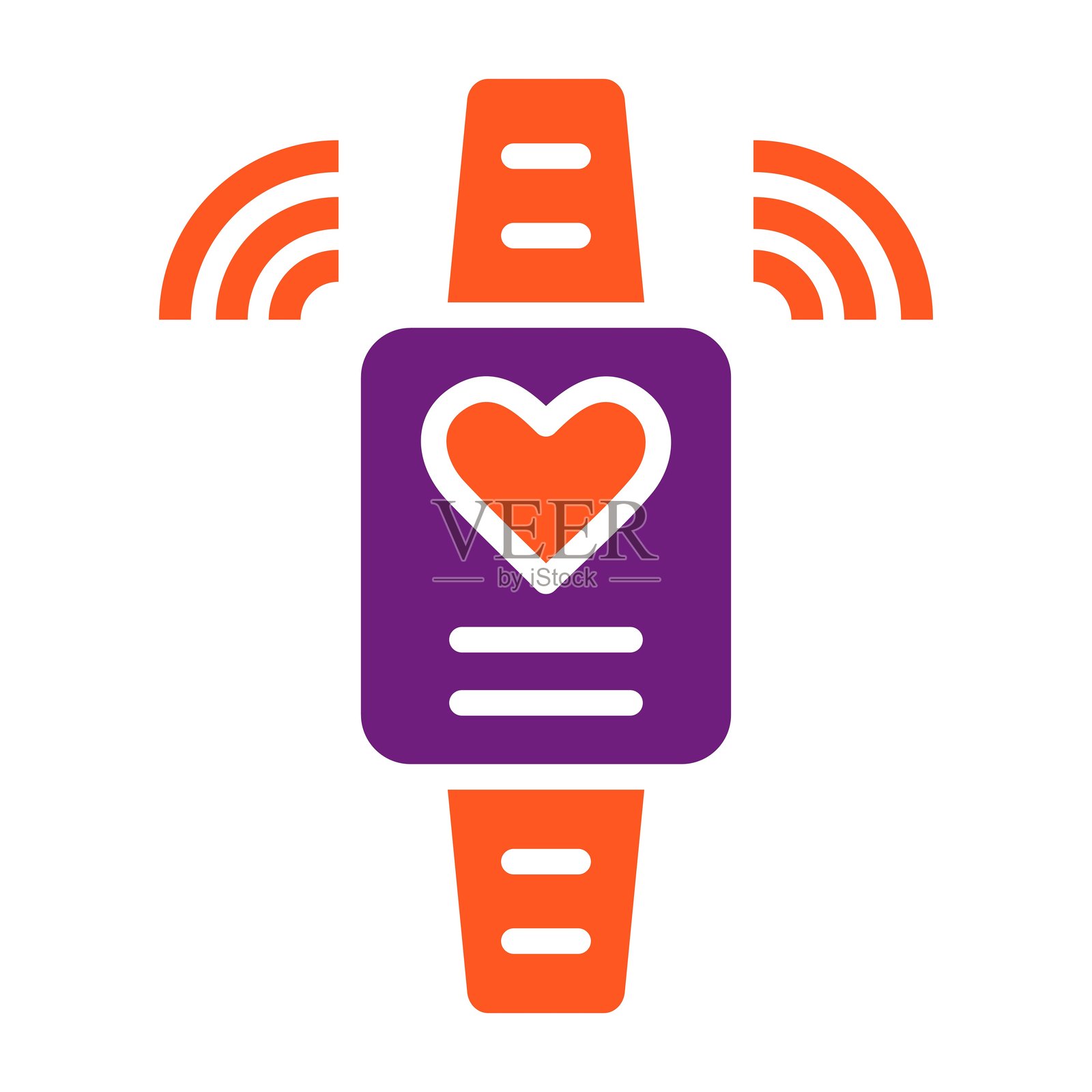 智能手表矢量图标设计插图插画图片素材