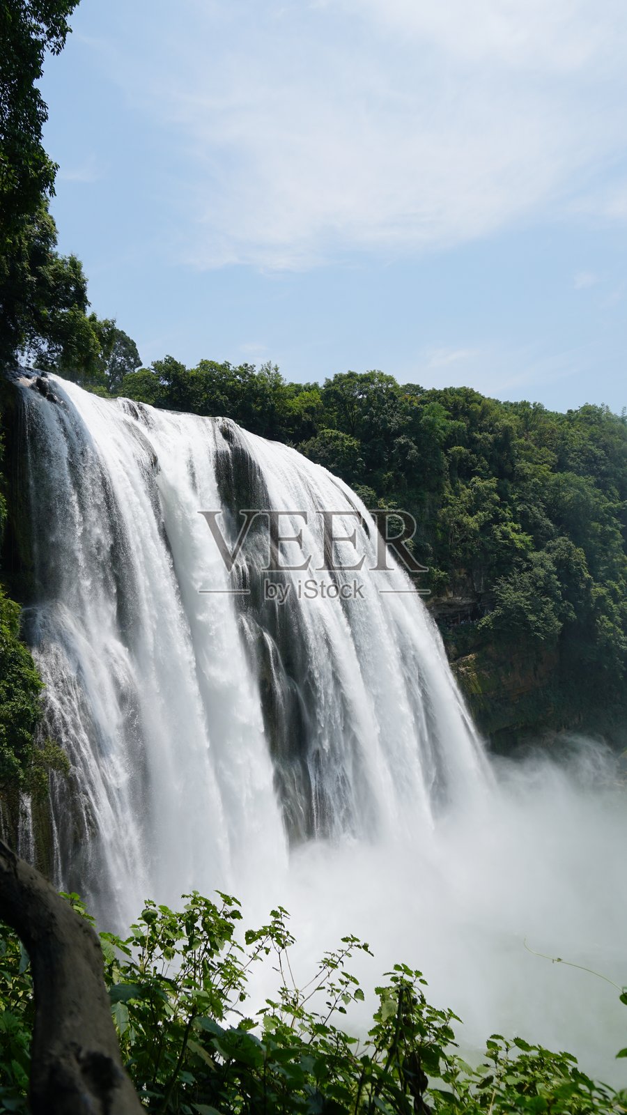 黄果树瀑布，中国贵州照片摄影图片