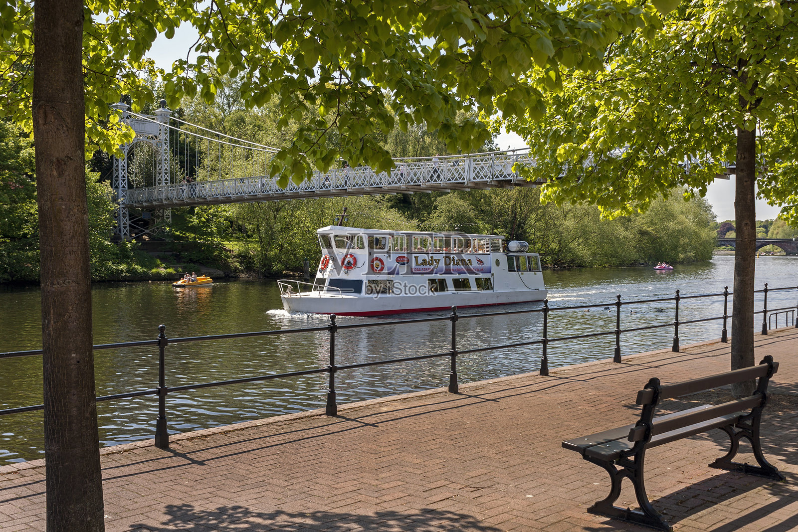 德河切斯特照片摄影图片