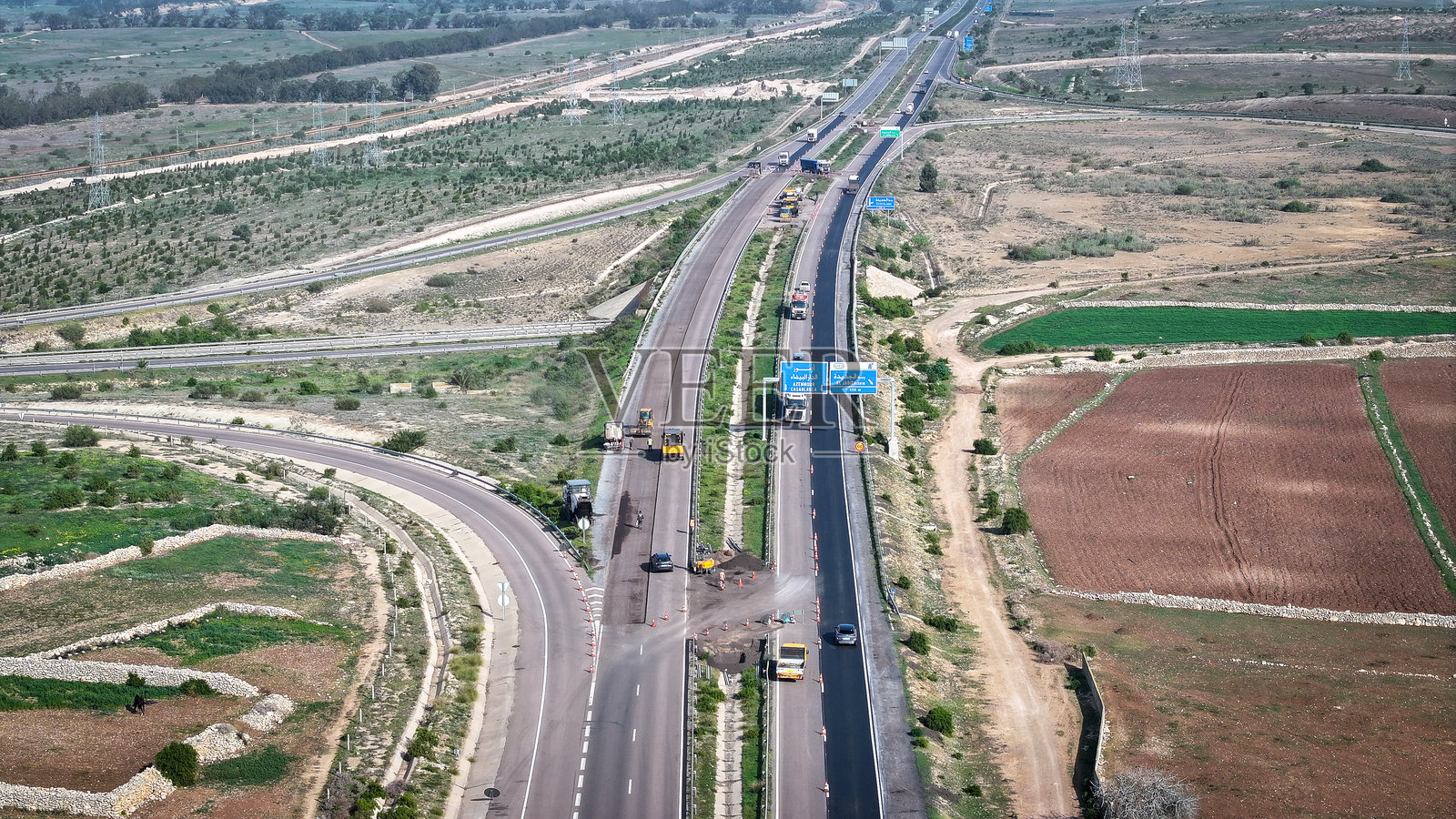 摩洛哥的高速公路照片摄影图片