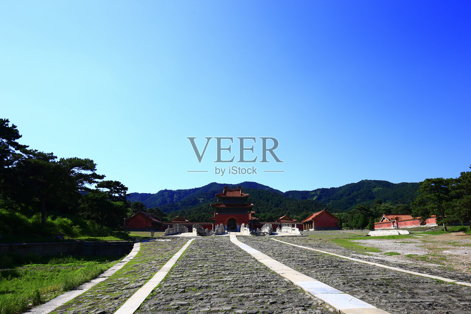 中国传统建筑风格照片摄影图片