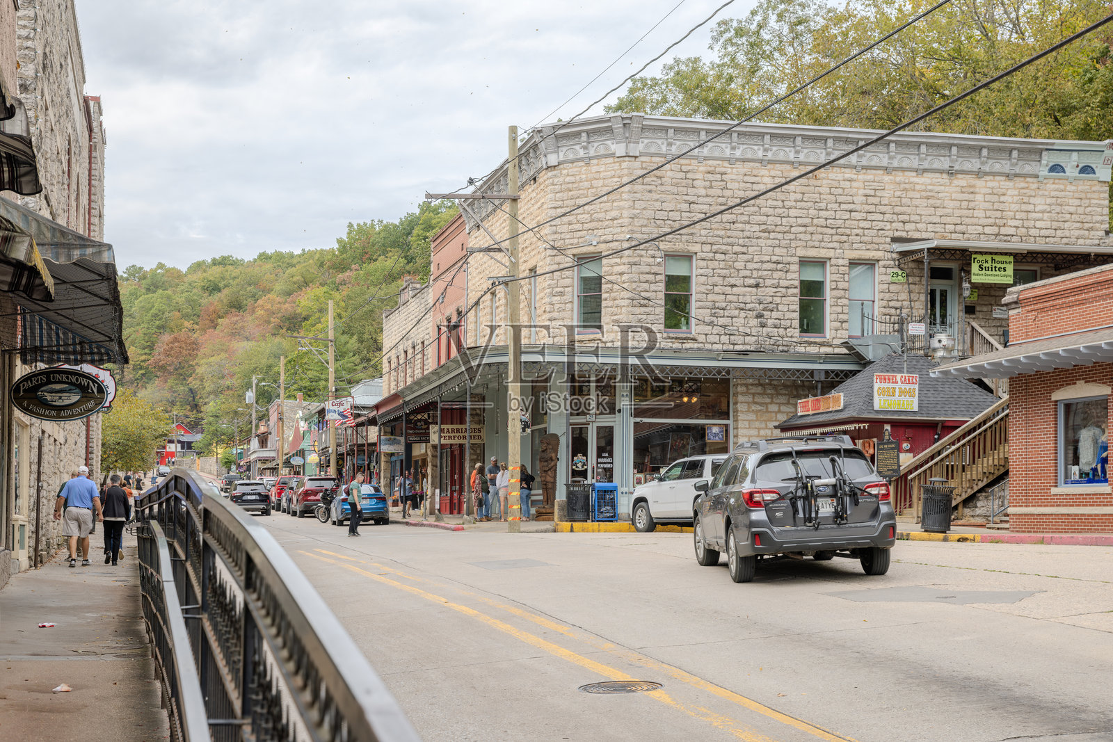 尤里卡泉，阿肯色州照片摄影图片