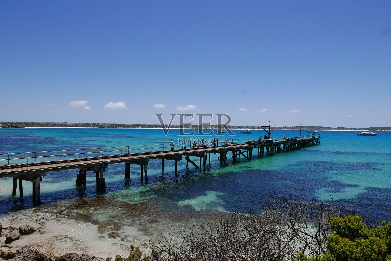 袋鼠岛——澳大利亚第三大岛——常被评选为世界最佳岛屿之一，以其迷人的海滩、地道的美食和饮品体验以及原始而狂野的土地而闻名。照片摄影图片
