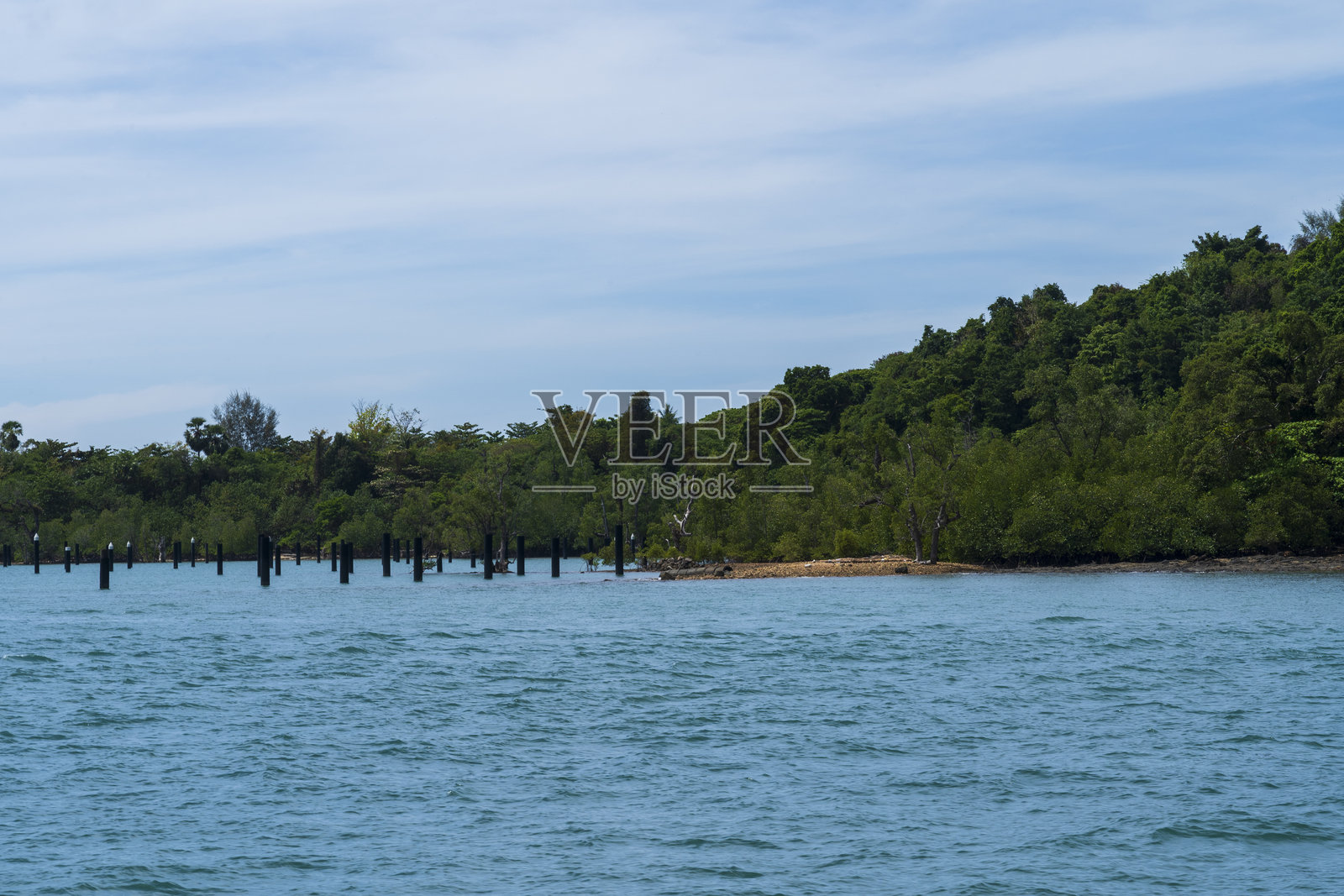 甲米国家公园和普吉岛海岸线照片摄影图片