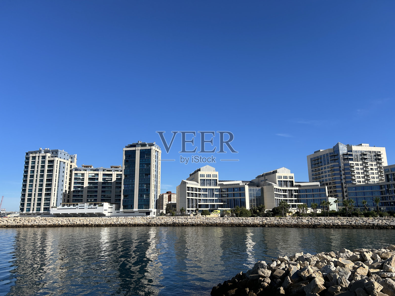 直布罗陀海岸线照片摄影图片