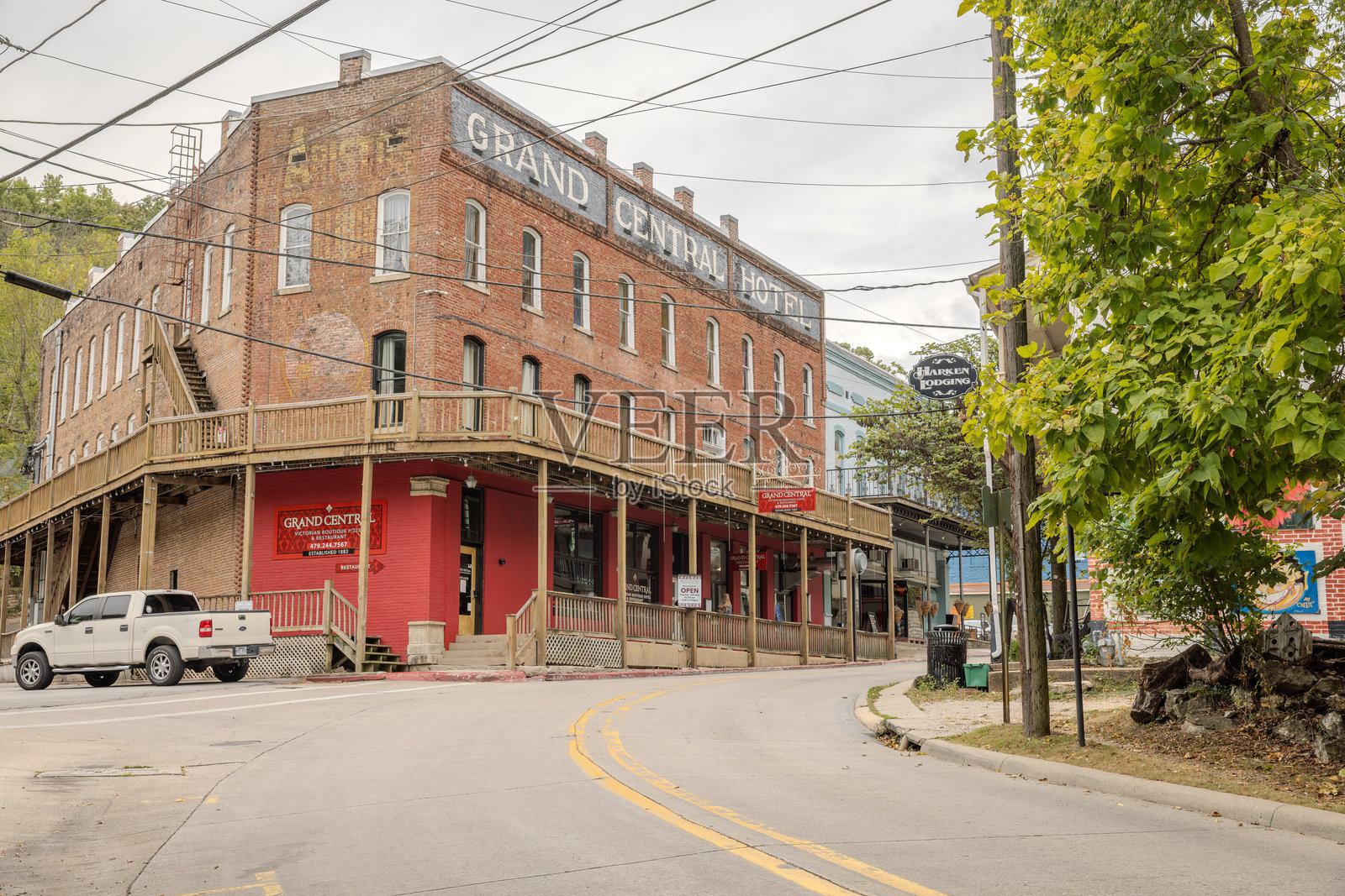 尤里卡泉，阿肯色州照片摄影图片