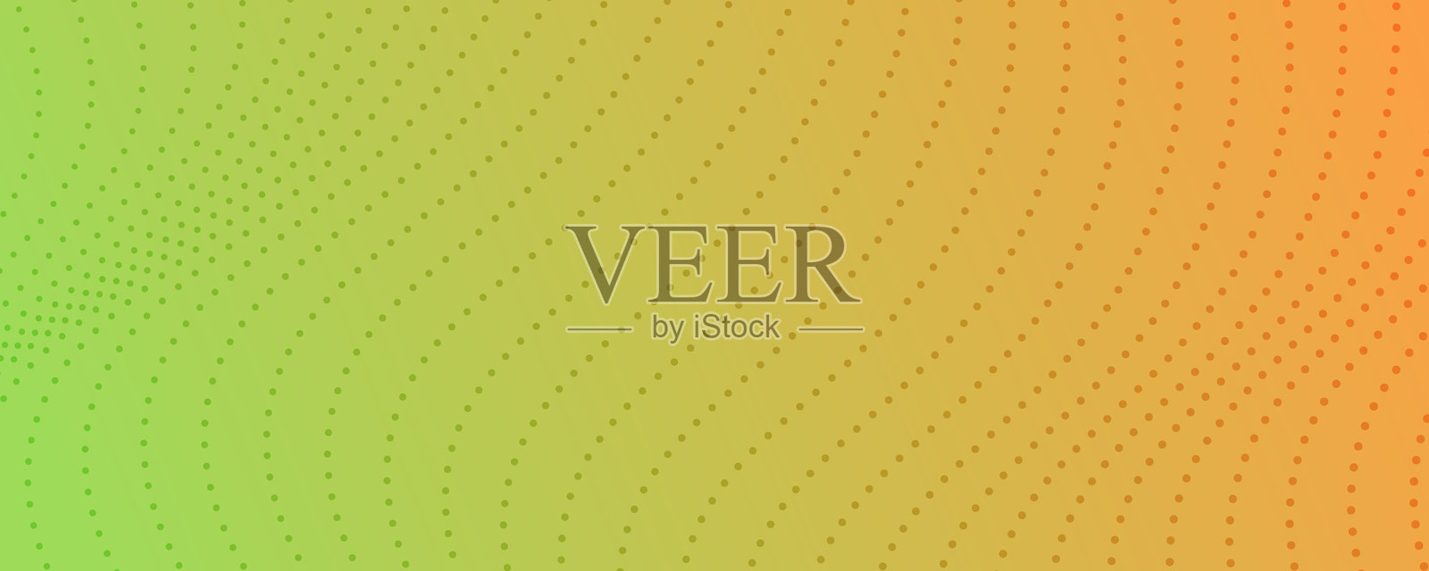 五彩斑斓的半色调背景，流动的点状图案插画图片素材