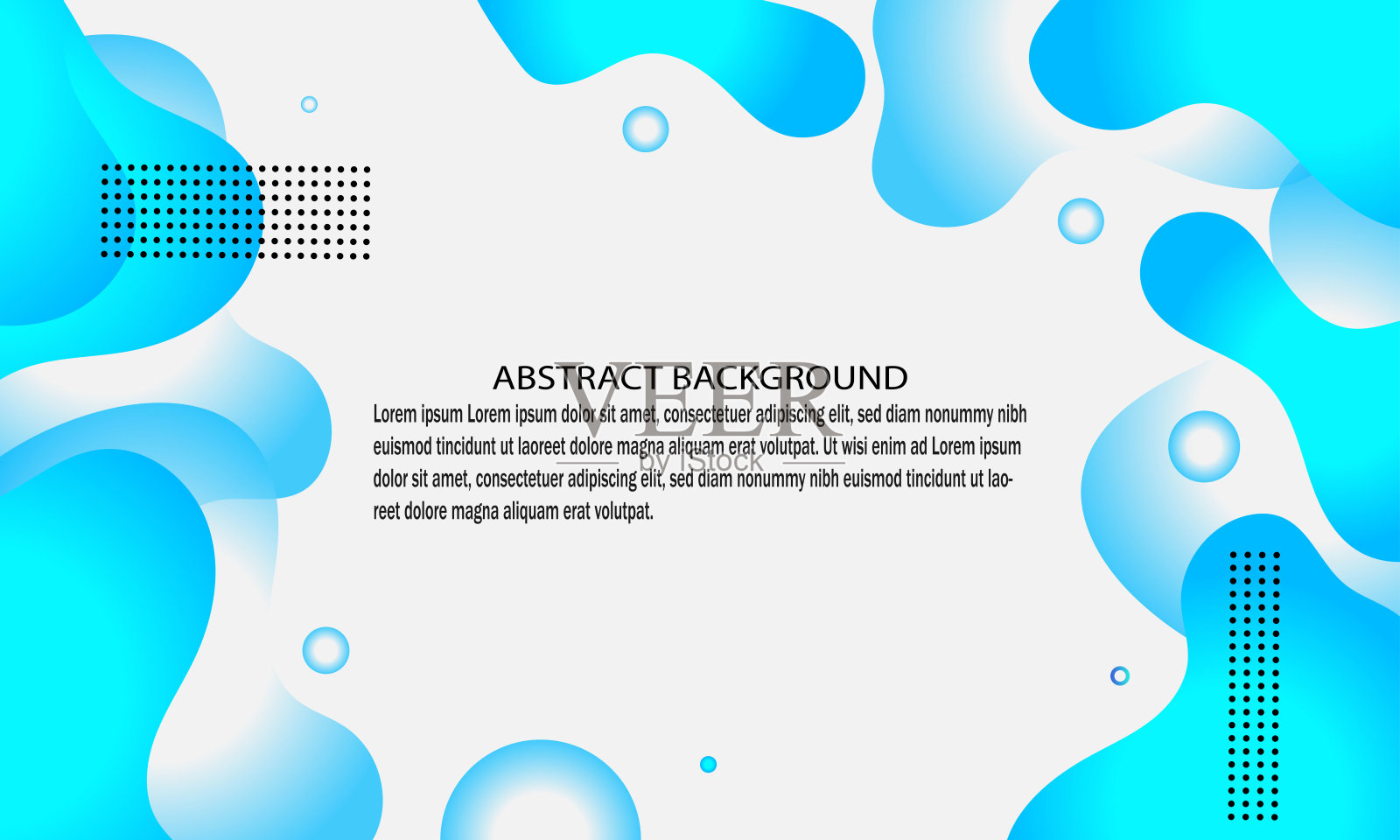 网站着陆页模板。现代抽象背景设计。渐变色动态现代流体抽象背景。插画图片素材