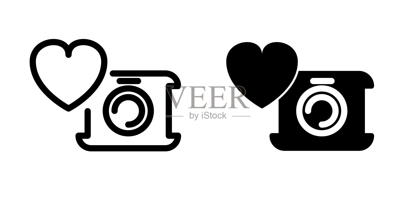 相机图标设计模板插画图片素材