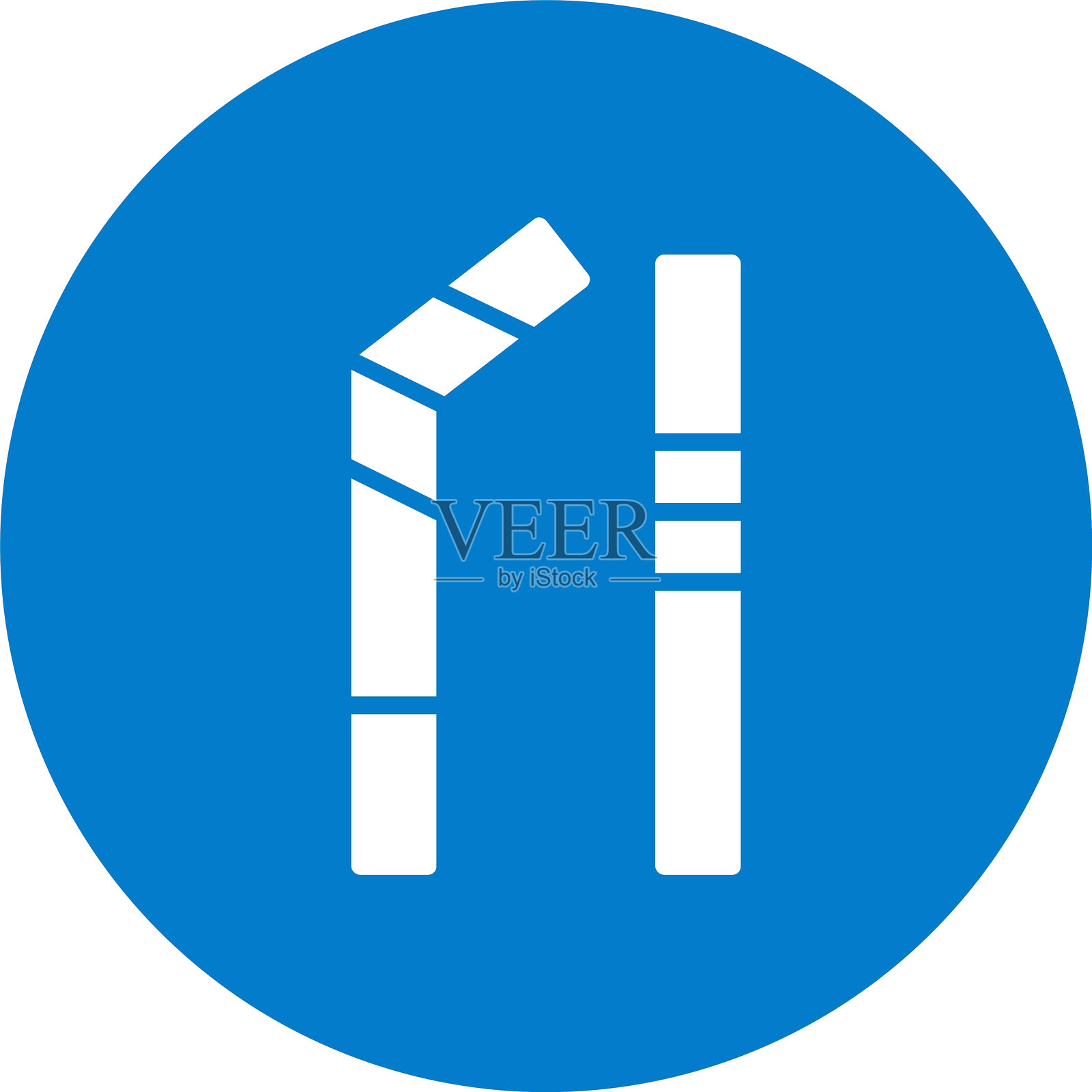 可重复使用的多色圆形图标插画图片素材