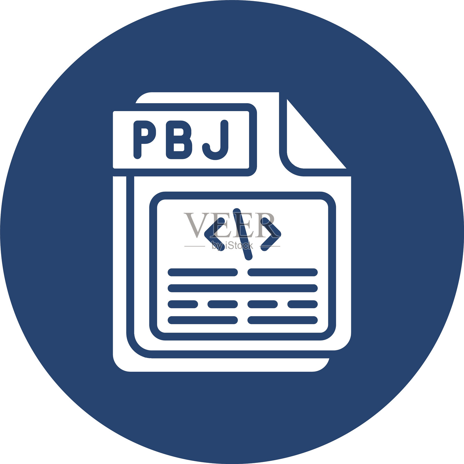 PBJ 字形多彩圆圈插画图片素材