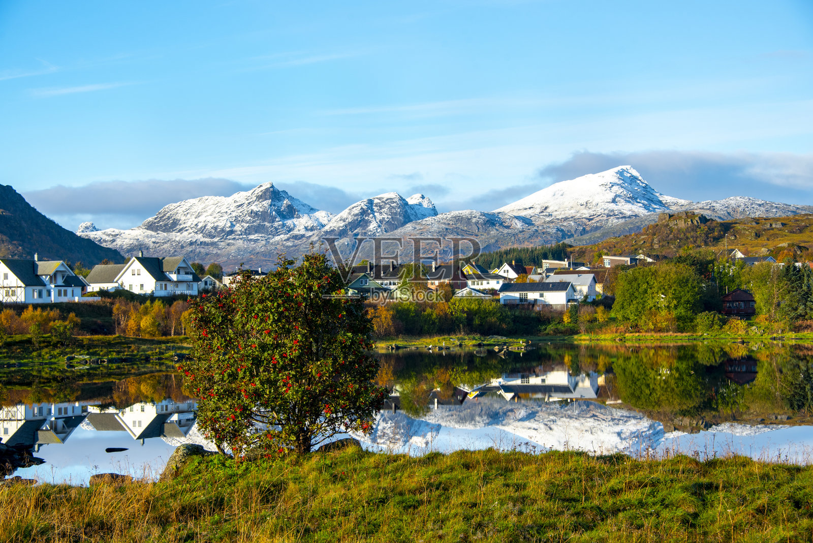 哈尔兹瓦根湖照片摄影图片