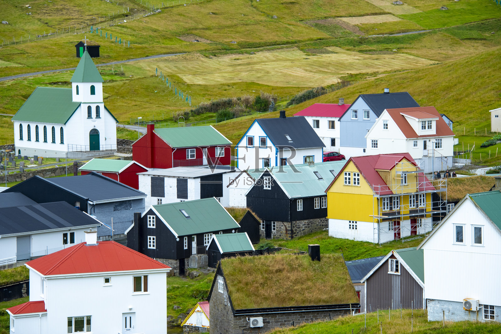Gjogv村照片摄影图片