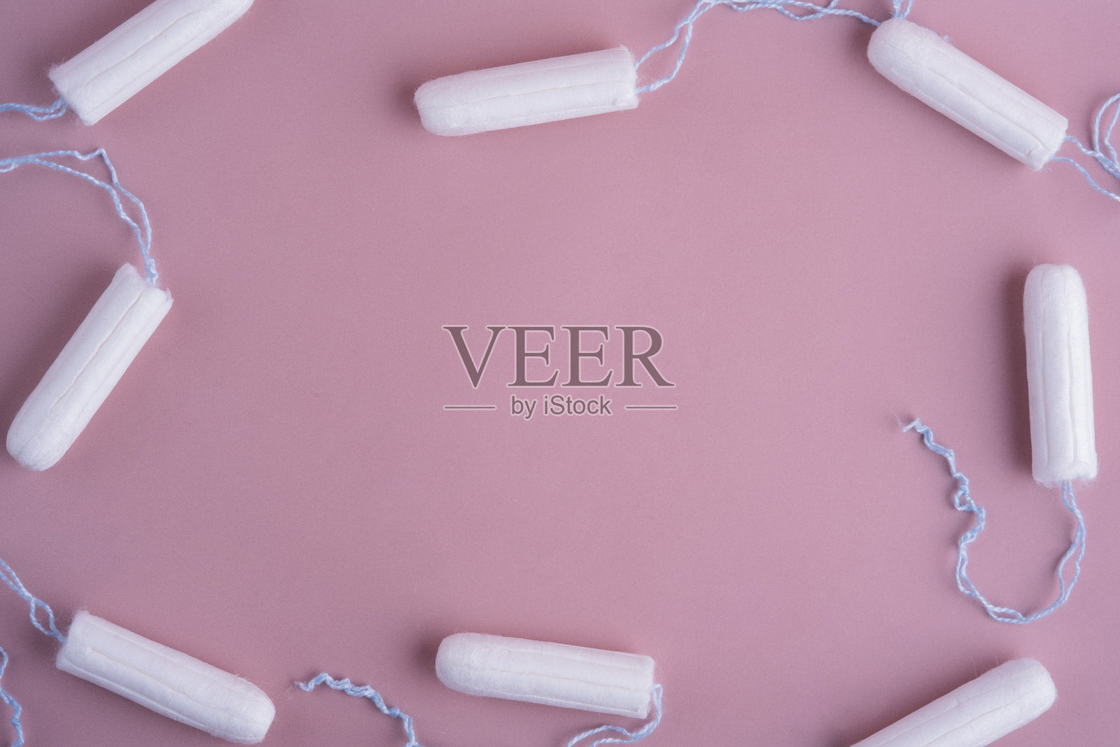 卫生棉条，女性卫生用品照片摄影图片