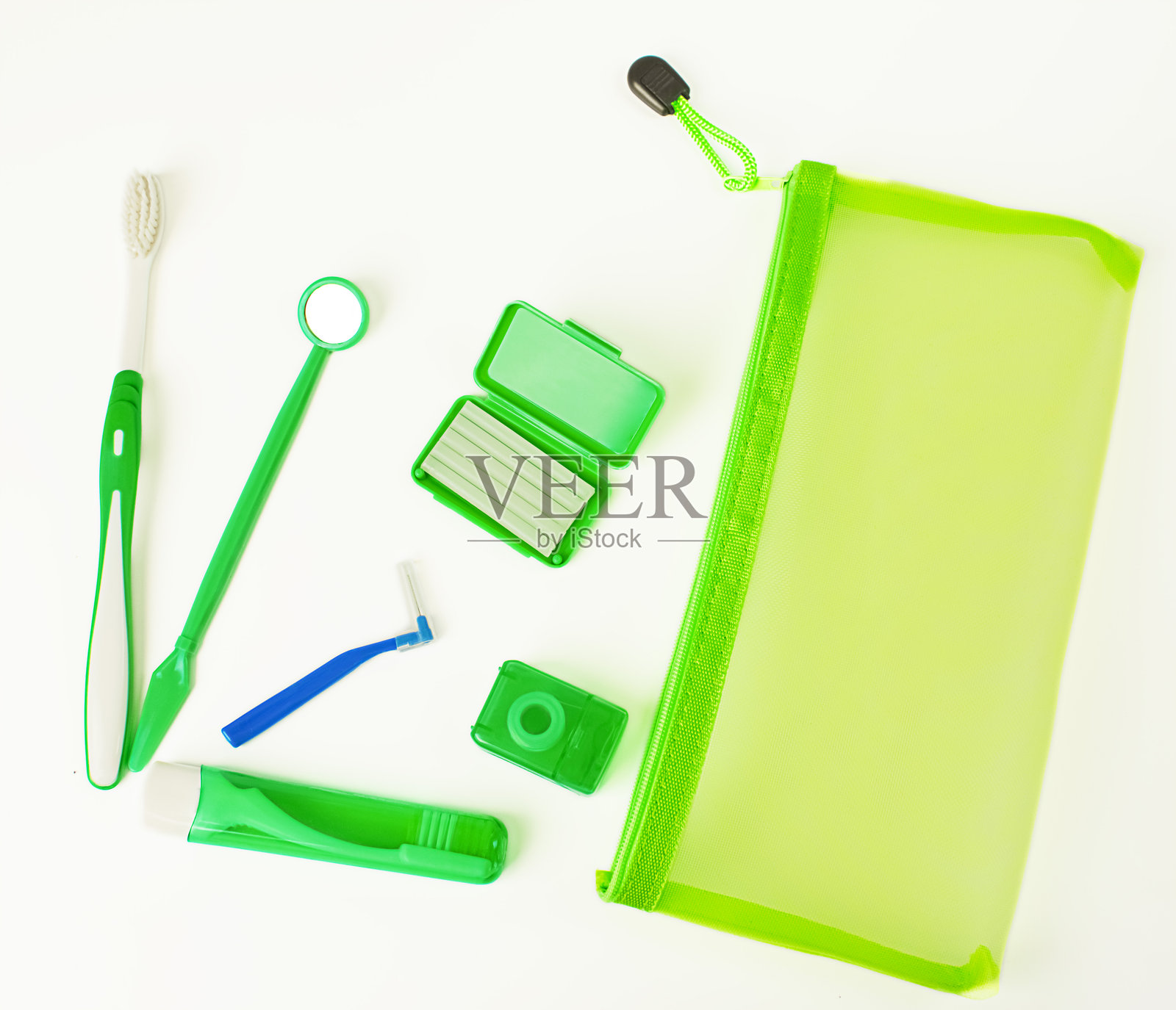 口腔护理专业工具包照片摄影图片