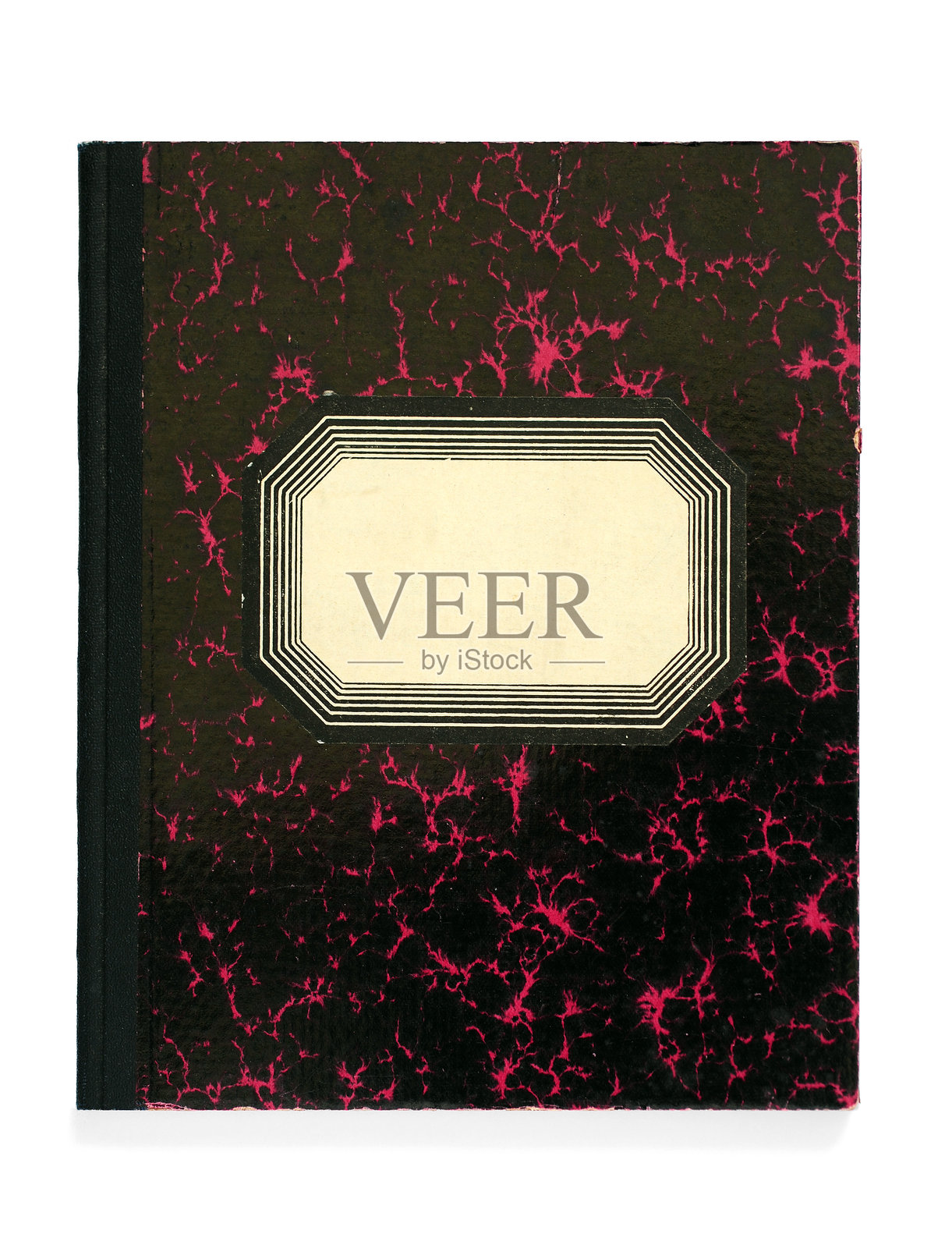 孤立的旧笔记本照片摄影图片