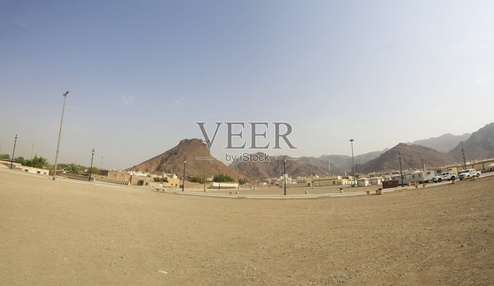 乌胡德山与哈兹拉特·哈姆扎的墓葬照片摄影图片