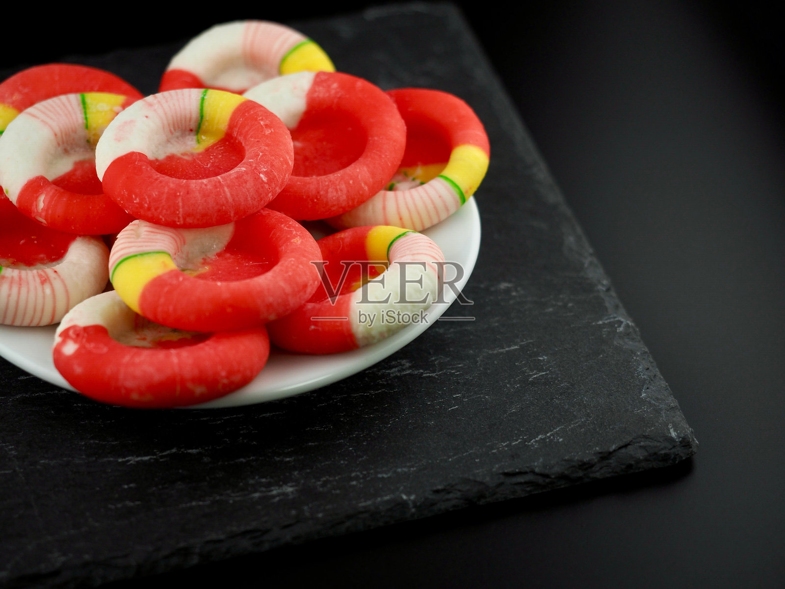 韩国传统糖果，零食照片摄影图片