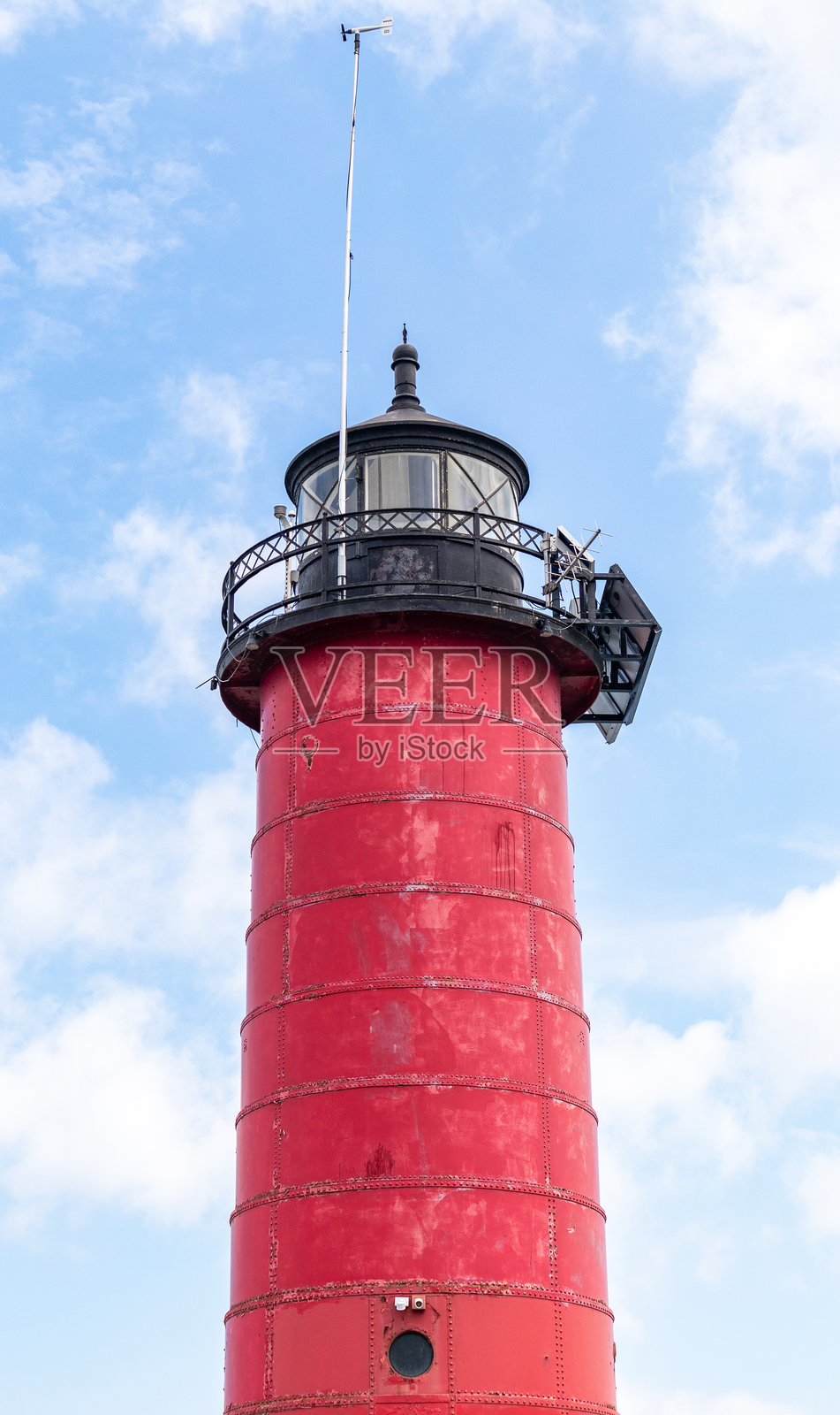 美国威斯康星州基诺沙的灯塔照片摄影图片