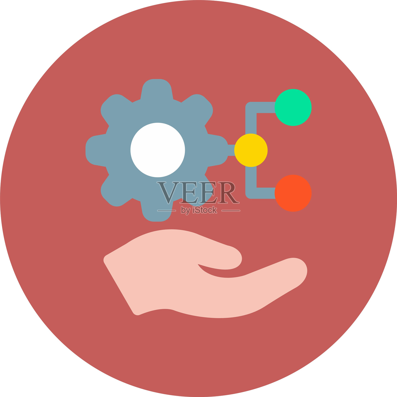 管理图标插画图片素材