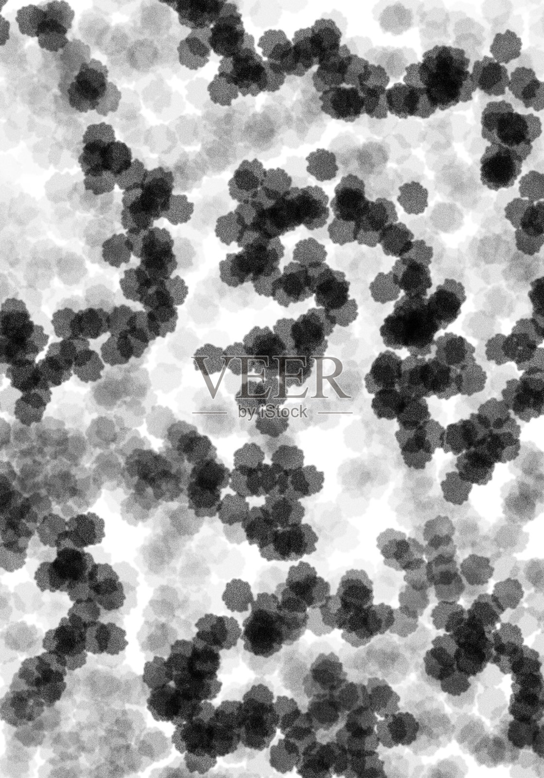 抽象原创手绘装饰印花图案插画图片素材