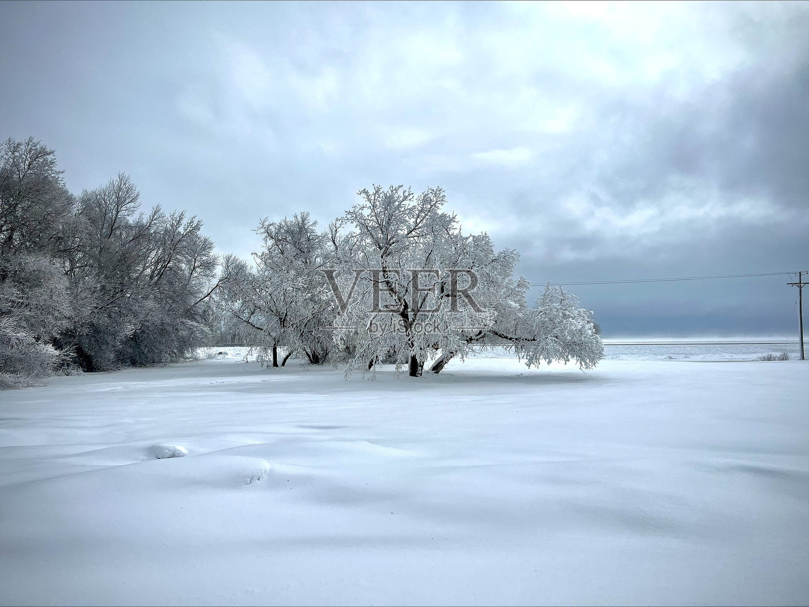雪景照片摄影图片