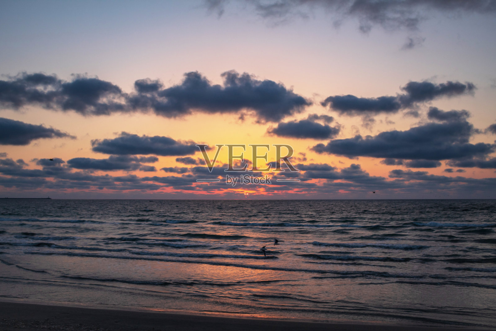 海洋，海岸 - 欧洲，罗马尼亚，康斯坦察地区照片摄影图片