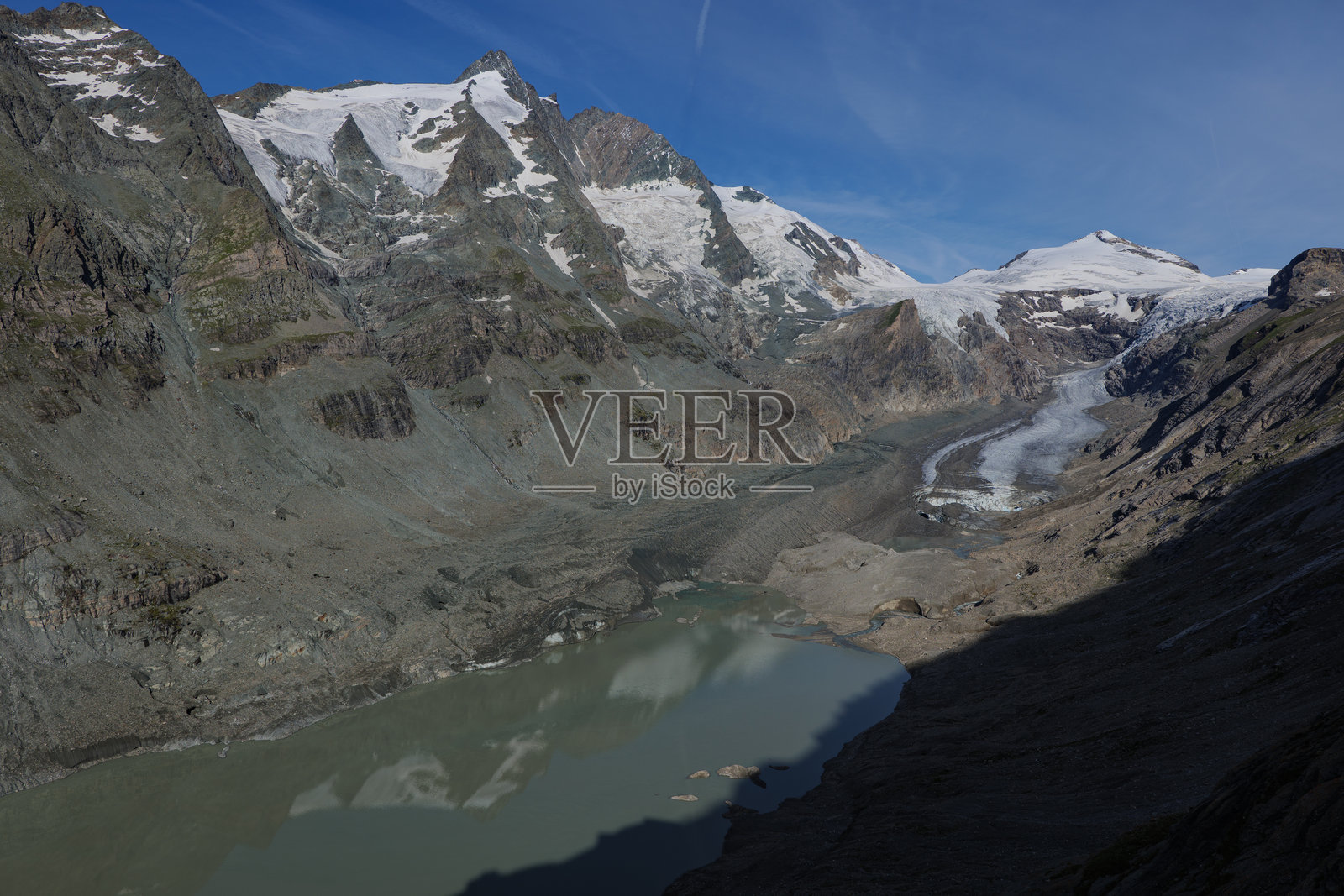 帕斯特尔茨冰川 - 东阿尔卑斯山的冰川照片摄影图片