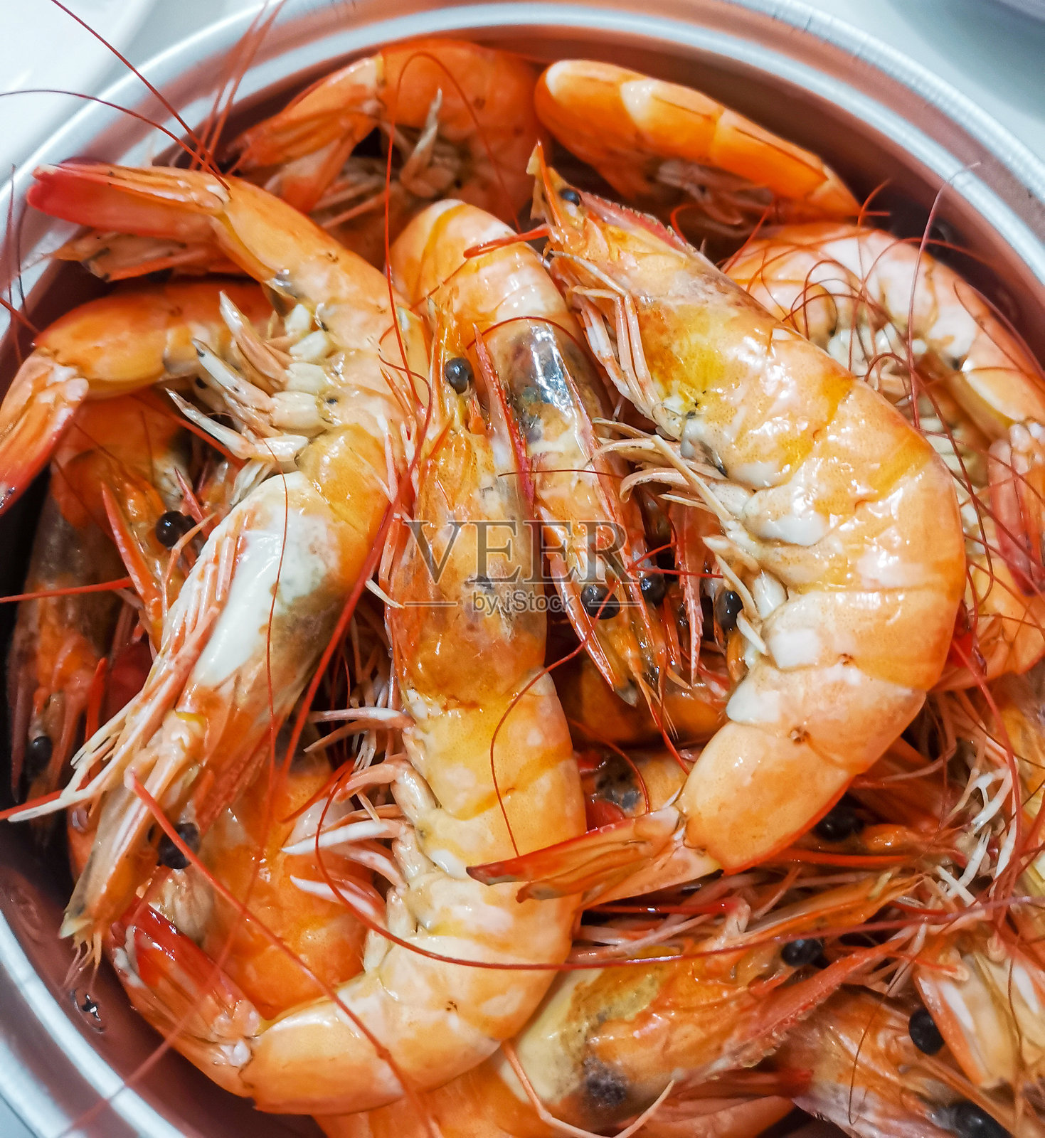 一碗虾照片摄影图片