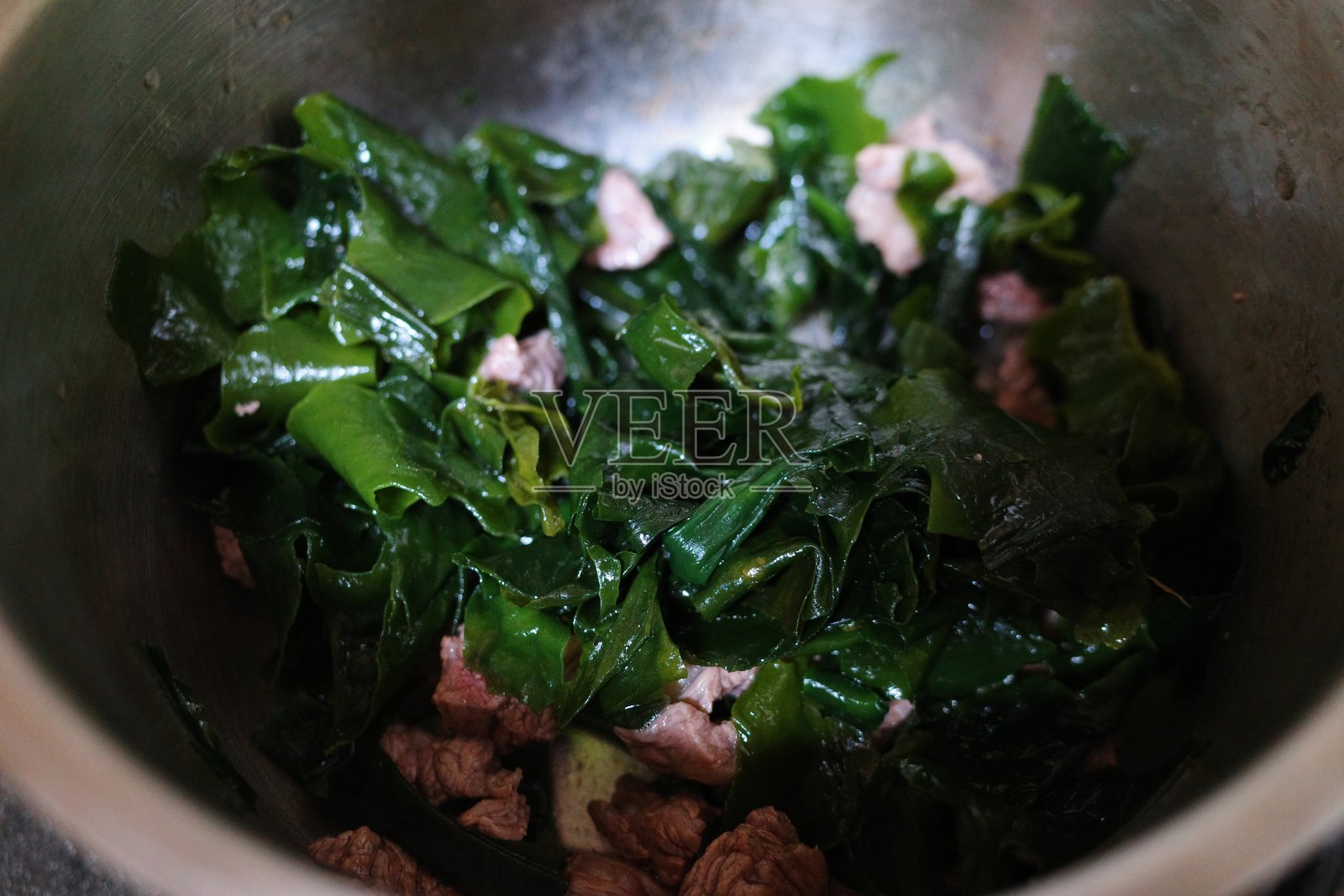 海带汤照片摄影图片