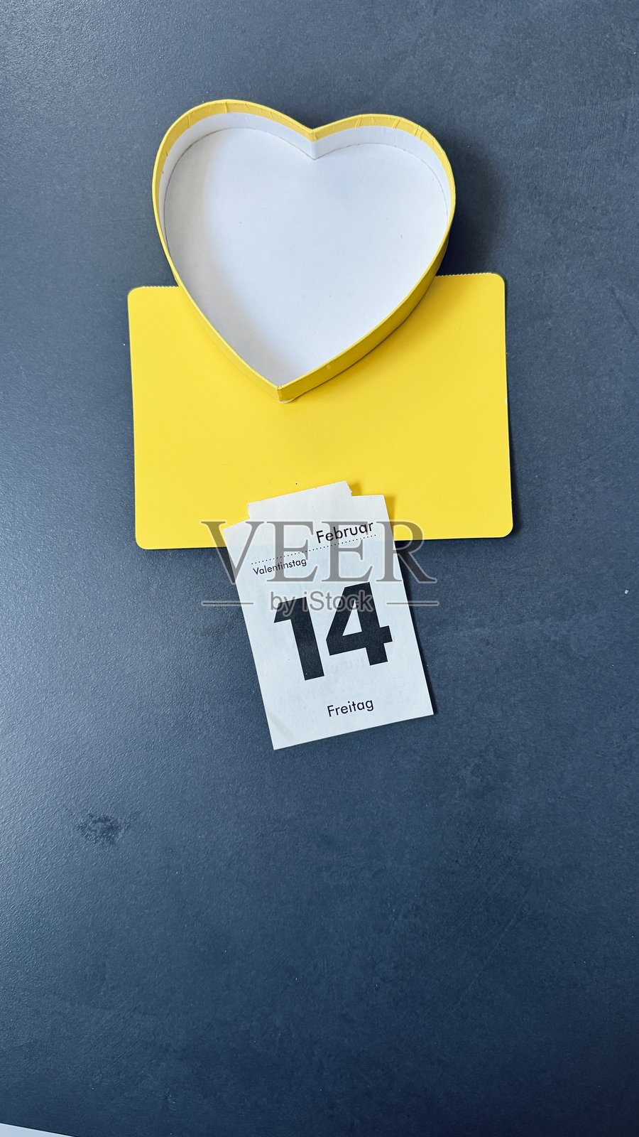 情人节日历表照片摄影图片