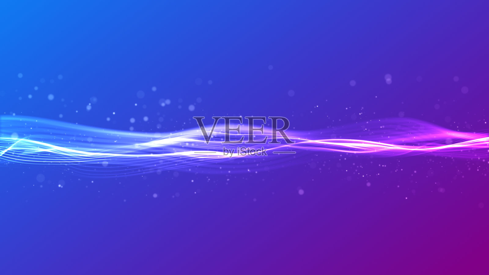 可复制空间-4K柔和波浪背景 - 可循环使用照片摄影图片