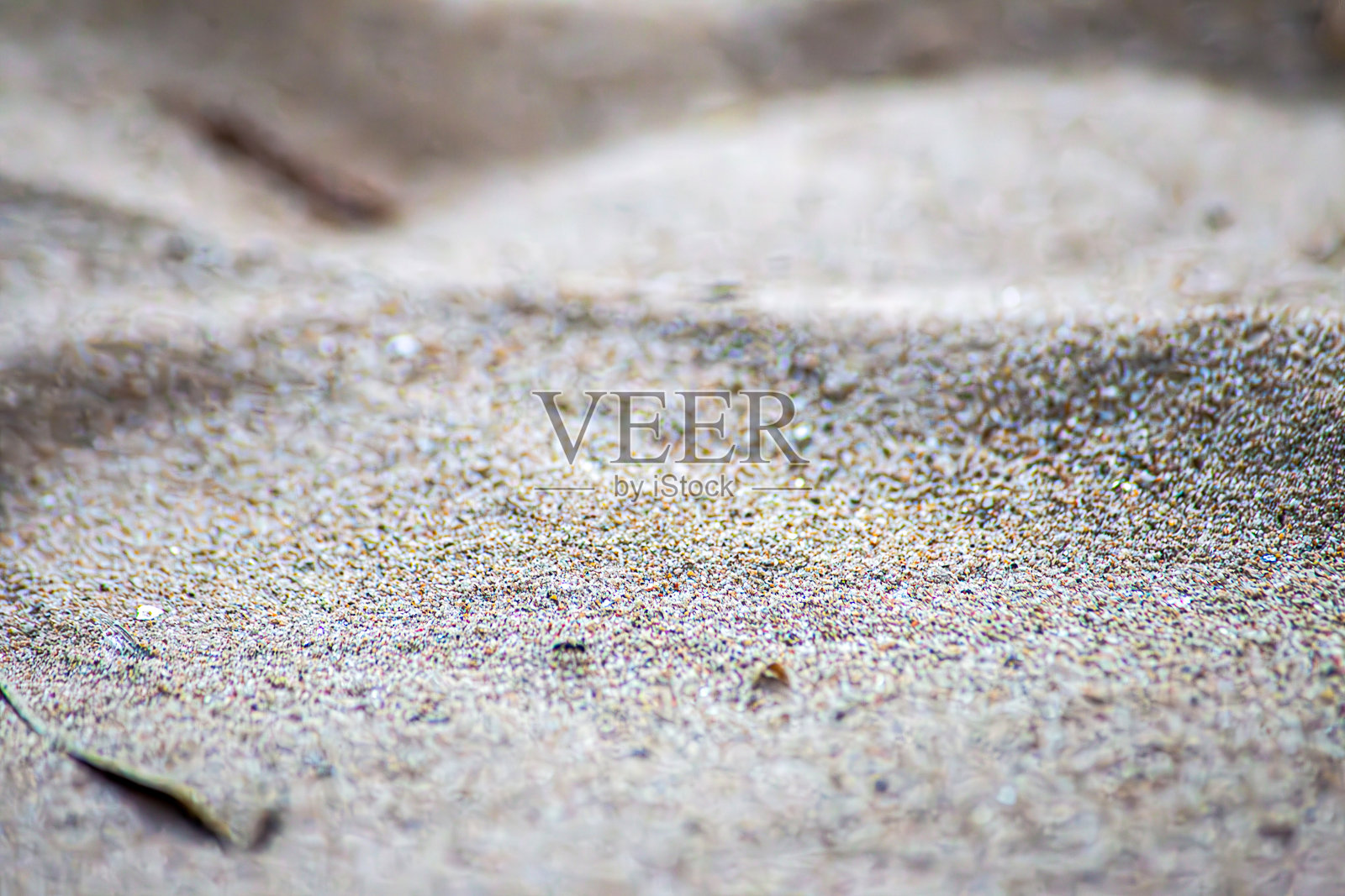 沙滩上的脚印照片摄影图片