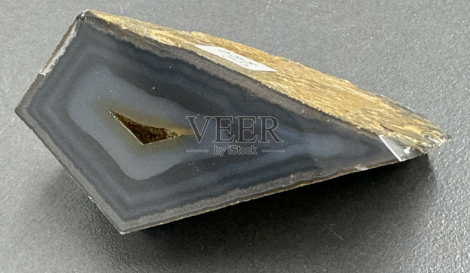 来自矿物收藏，巴西的玛瑙照片摄影图片