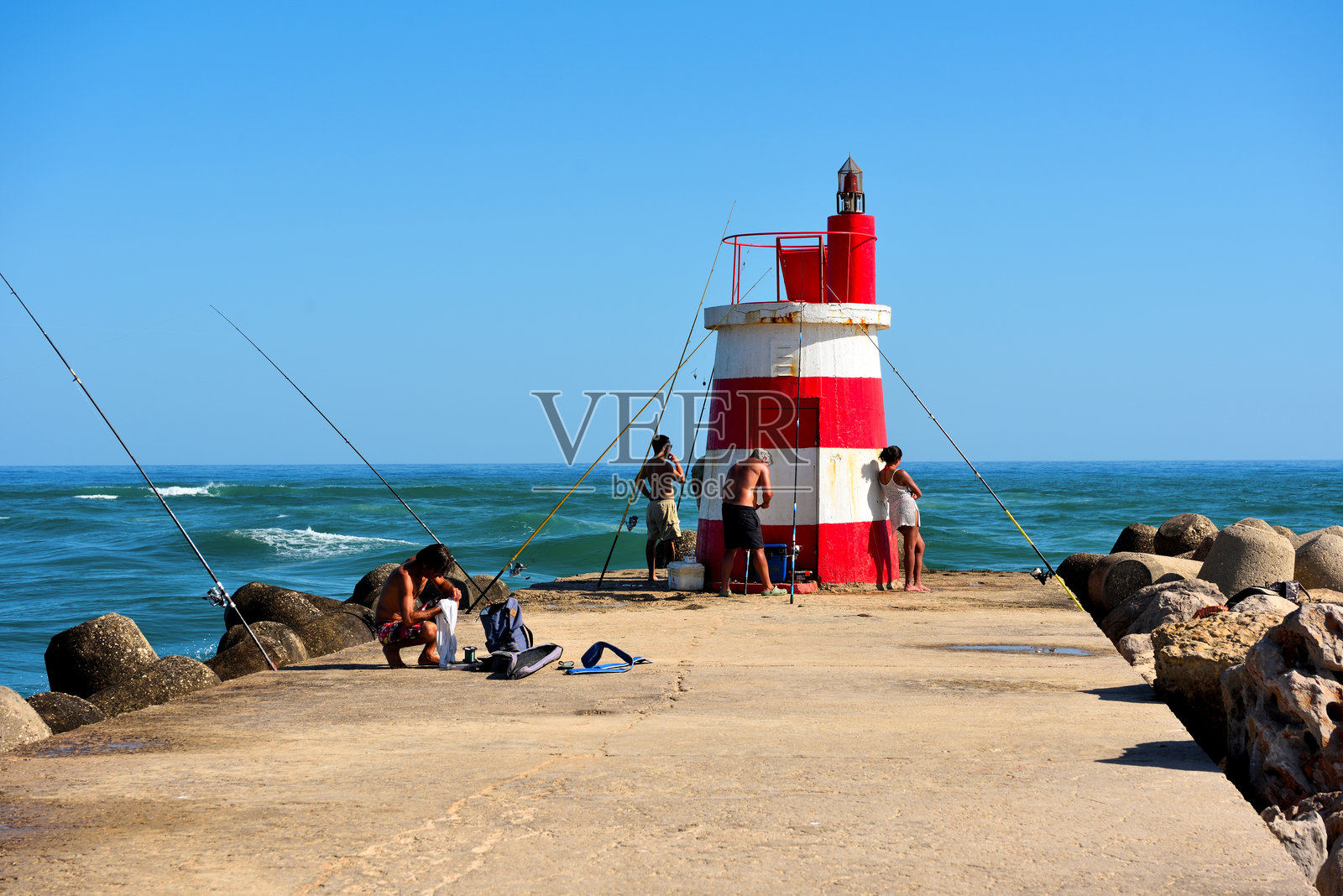 塔维拉，阿尔加维，葡萄牙照片摄影图片