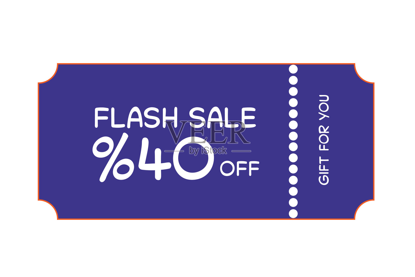 促销模板套件。礼品券元素模板，图形设计。代金券促销代码。购物、营销、食品和饮料、商业。矢量插图。库存插图。插画图片素材